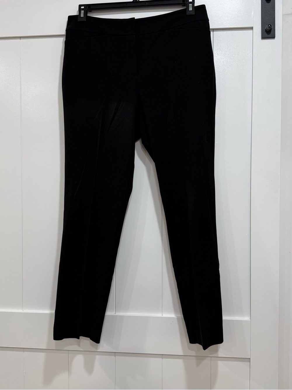 Ann Taylor Black Straight Leg Dress Pants
